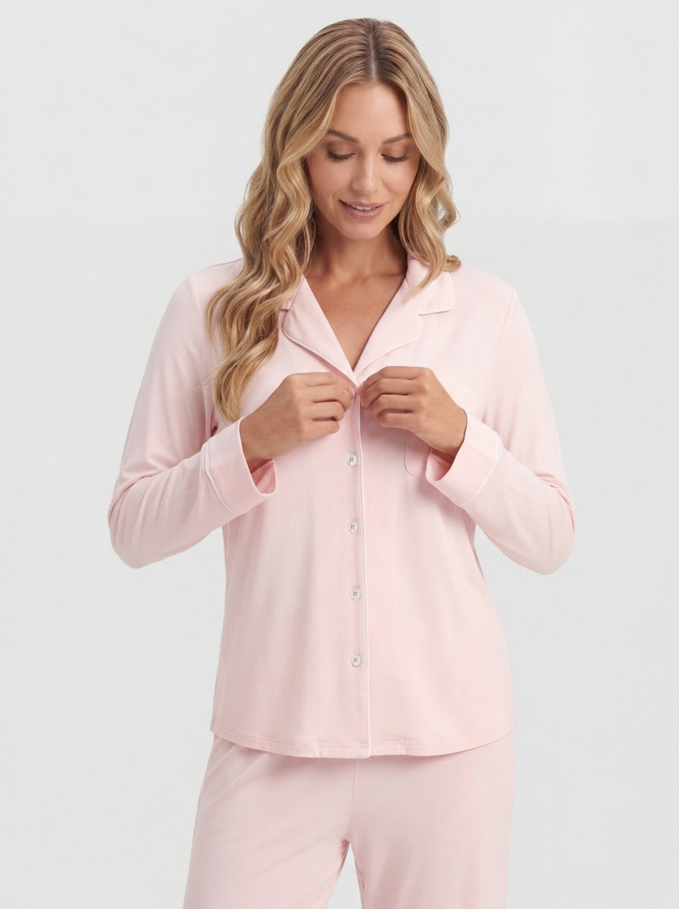 Rosa Bambus Pyjama